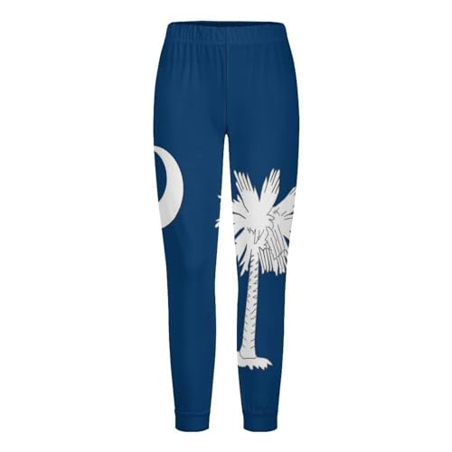 South Carolina State FlagChildren's Home Pajamas, Simple And Versatile, Suitable for Daily Wear110CM4