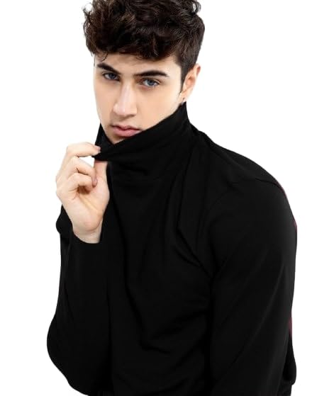 Image of Noble Monk Mens Round Neck Printed T-Shirt |Drop Shoulder Oversized Tshirt | Loose Fit Tshirt for Men
