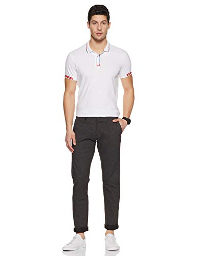 Image of blackberrys Men's Slim Fit Casual Trousers