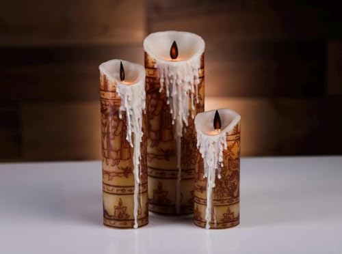 Hocus Pocus Black Flame Replica LED Wax Candle (Normal 8 inch)
