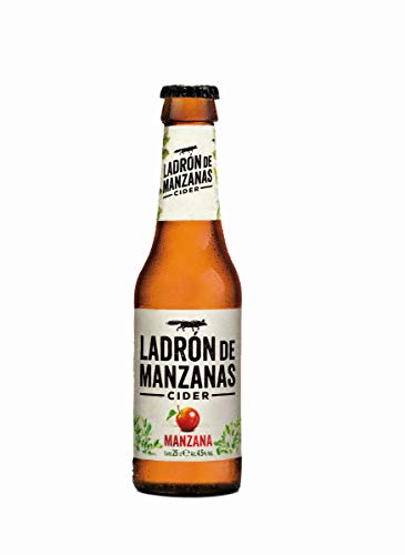 LADRON DE MANZANAS sidra de manzana botella 25 cl