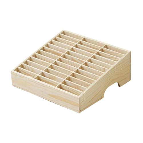 FytStycale Organizador de Escritorio con Diseño Creativo, Versátil, con 36 Compartimentos, para Guardar Teléfonos Móviles, Escritorio Y Cocina, Madera, Individual FytStycale Organizador de Escritorio con Diseño Creativo, Versátil, con 36 Compartimentos, para Guardar Teléfonos Móviles, Escritorio Y Cocina, Madera, Individual