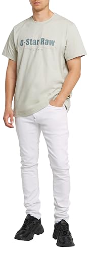 G-STAR Men Resell FWD Skinny Jeans, Blanco (Paper White Gd D20071-c258-g547), 32W x 34L3