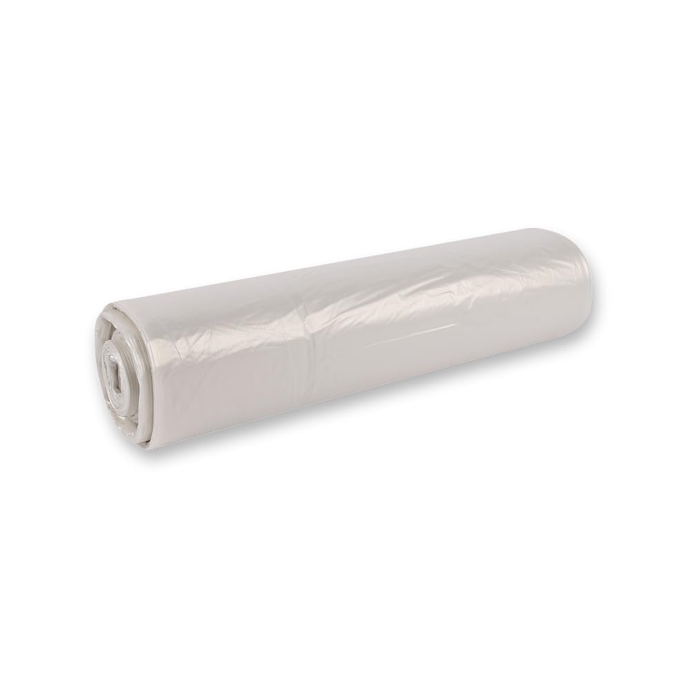 500 Stück Hygoclean Müllsäcke Premium, 70 l | HDPE, Rolle, transparent, L: 57,5cm, B: 100cm, 20my, Karton, Müllsäcke, Abfallsack, Müllbeutel, Mülltüten, Hausmüll, Abfallbeutel