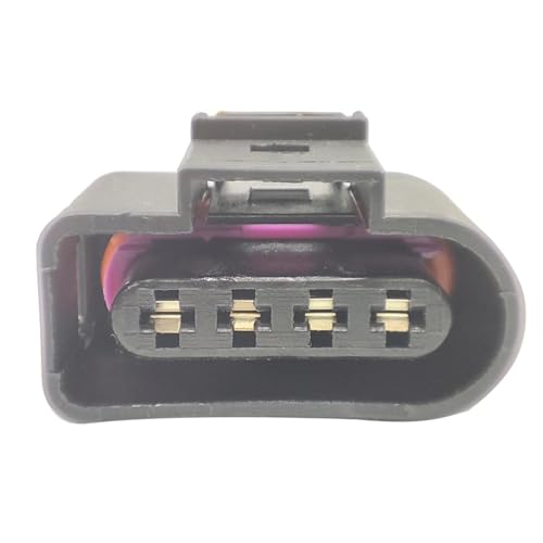 Conector de clavija de bobina de encendido 4B0973724 de 4 pines compatible con VW 2