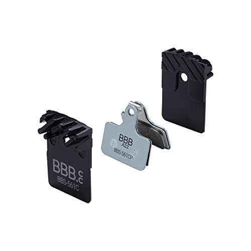 BBB Cycling Shimano Disc Brake Pads I Cooling Fins For Optimal Heat Dissipation I Organic Compound Brake Pads I DiscStop Coolfin BBS-561C - Image 2