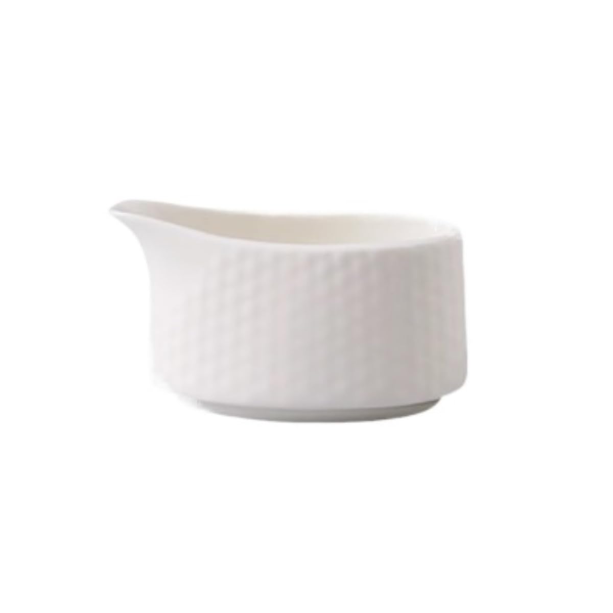 Salsiera per condimenti per insalata, in ceramica, per cibo occidentale, salsa, caffè e latte, salsa, per cucina e ristorante (9,3 x 5 cm)