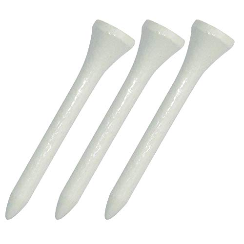 Pride Golf Tee 2-1/8" Ripstixx Golf Tee (100 Count), White #TOP2