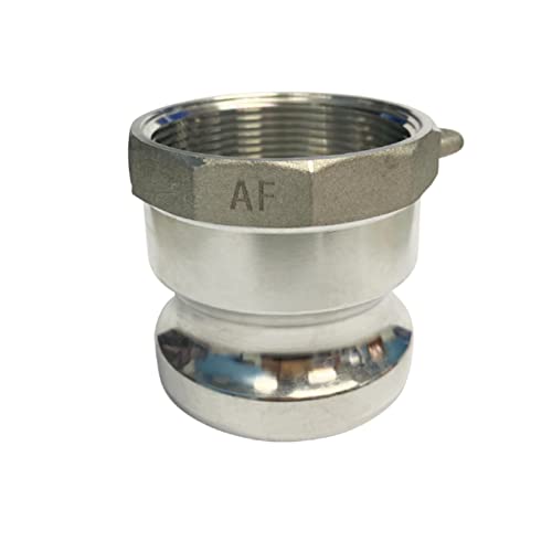 AF Hydro Aluminium Cam and Groove Hose Fitting, Type A Coupler, Male Camlock Adapter x 2 1/2