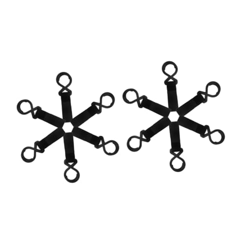 ibasenice 12pcs Stroller Hooks Diaper Bag Clips for Stroller Shopping Cart Wheelchair Walker Easy Install Nylon Hooks for Stroller Accessory