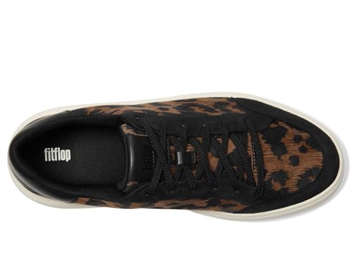 FitFlop Women's Rtg Leopard Suede Sneakers2