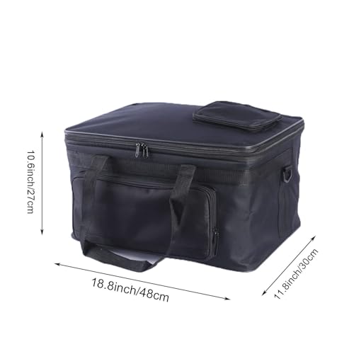 Image of Art Supplies Organizer Bag Art Craft Tool Storage Tote Bag Art Supplies Carrying Bag Case Artist Travel Carrier Bag Waterproof Paint Box Case Foldable For Drawing Sketch Painting Large Capacity