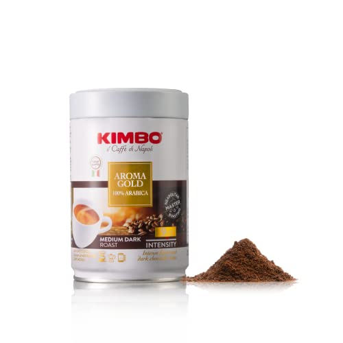 Kimbo Aroma Gold - Ground - Tin 250g (250 g