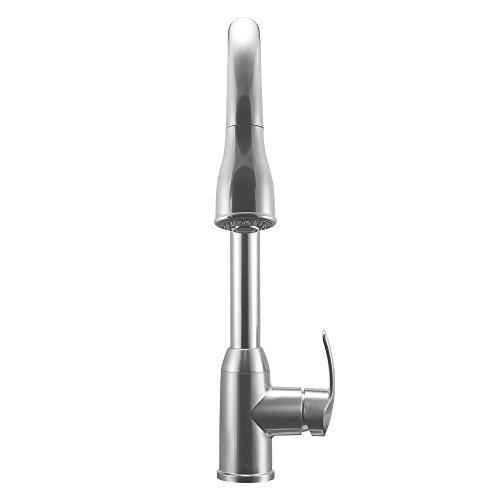 Dura Faucet Df-Nmk508-Sn Rv Pull-Down Kitchen Sink Faucet (Brushed Satin Nickel) #TOP3