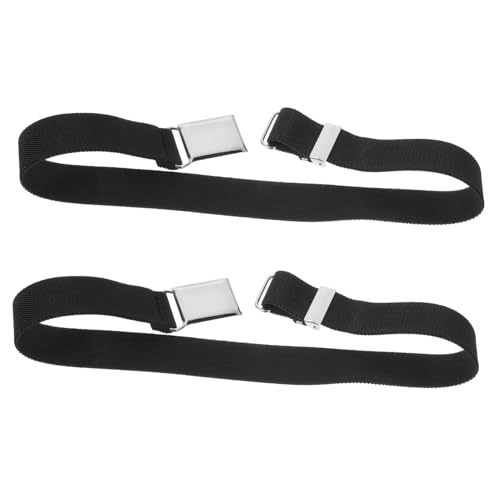 2Pcs Adjustable Elastic Waist Belt for Comfortable Stretchy Belt for Boys and Versatile Clothing Accessory for Pants and Skirts Breathable