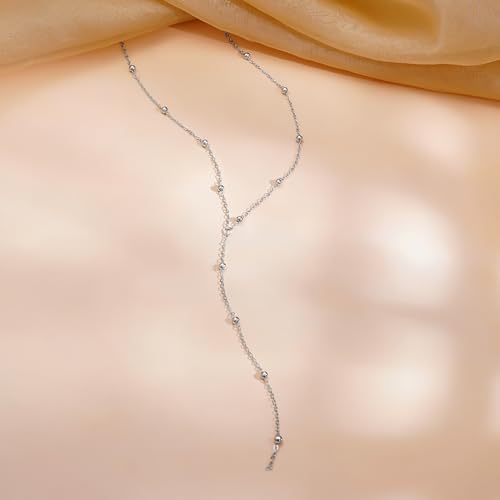 Image of Rubans Demi Fine Stainless Steel Necklace Chain Link Gift for Women & Girls
