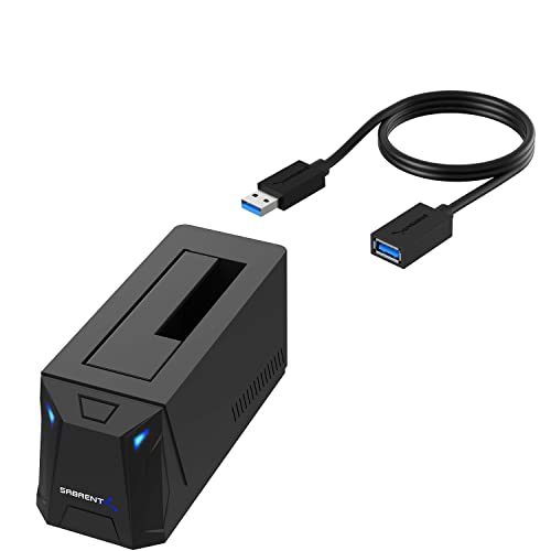 Docking Station Externa Sabrent USB 3.0 a SATA con Cable Extensión miniatura 1