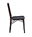 Linon Triena Mission Back Set of 2 Folding Chair, 17