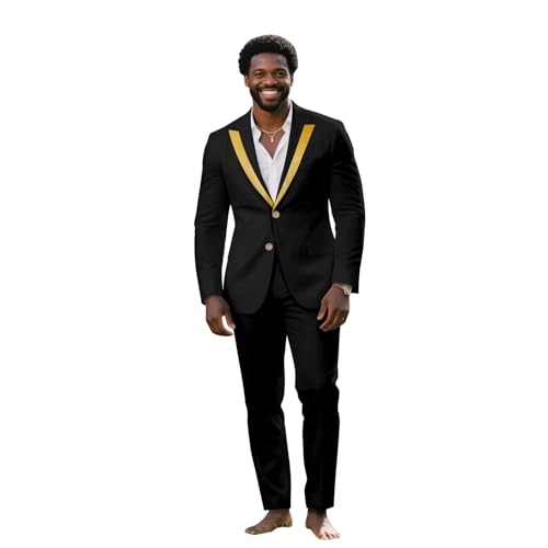Bazin Riche African Clothes for Men Full Sleeve Striped Blazer and Ankara Pants 2 Piece Set