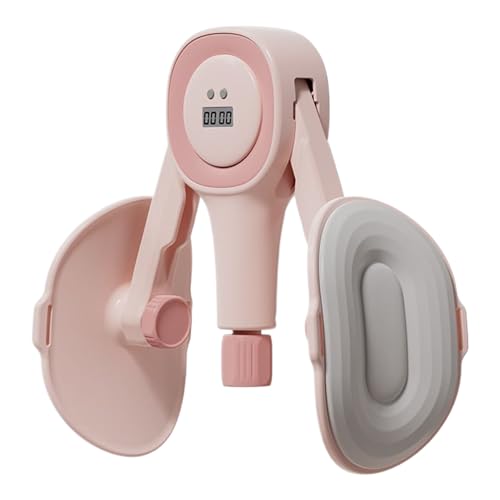 Pelvic Floor Trainer - Electric Portable Thigh Exerciser, Inner Thigh Fitness Machine with Adjustable Resistance for Men Postpartum Butt Hip Leg Training Exercise Strengthening Shaping Home Workout