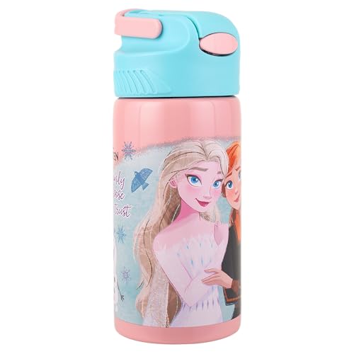 Image of Frozen Kids Insulated Water Bottle 400 ml BPA Free Sipper Bottle for School & Travel