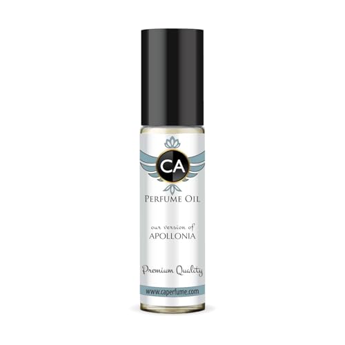 CA Perfume Impression of Apollonia Unisex Fragrance Oil Floral Scent Long Lasting Perfumes for Women &amp; Men Travel Size TSA Ready Mini Parfum Body Oil Roll-on 0.33 Fl Oz 10ml