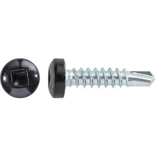 Tornillos autoperforantes #8 x 3/4 con cabeza cuadrada de acero