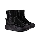 Women's Genuine Suede Ankle Boots – Waterproof Winter...