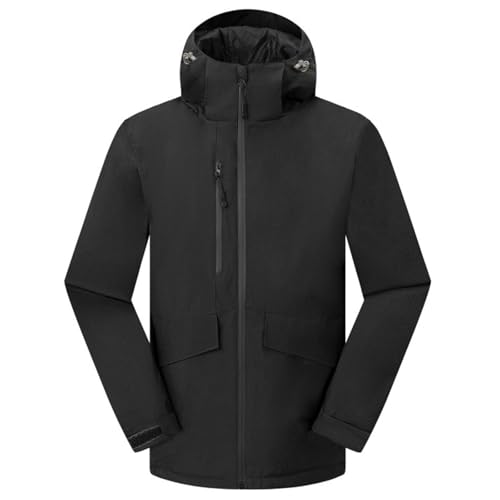 Veste de pluie vélo homme thermique contre le froid et les intempéries