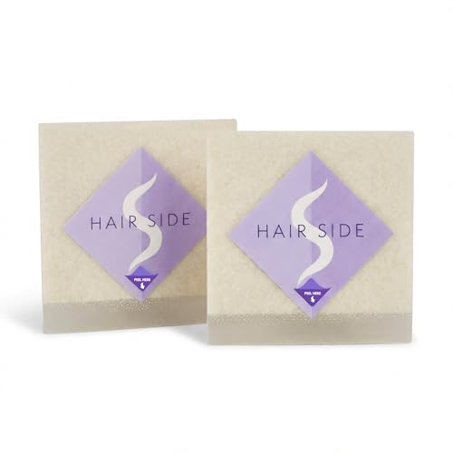 HairStixies Shower Hair Catcher - Disposable Adhesive Hair Collector Pads for Wall Shower & Tub - Prevents Hair Clogs & Drain Blockages - 2-Pack (24 Sheets Total 12 per Pad)