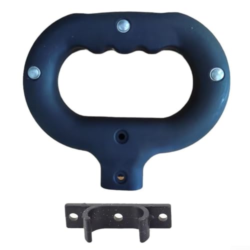 HEBEOT Camping Carden Wagon Cart Pull Push Handle Camper Trolley Handle Trolley Fixing Buckle For Camping Wagon Cart, Garden Wagon Cart, Trolley Handle (Elliptical A style) HEBEOT Camping Carden Wagon Cart Pull Push Handle Camper Trolley Handle Trolley Fixing Buckle For Camping Wagon Cart, Garden Wagon Cart, Trolley Handle (Elliptical A style)