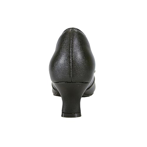 Peerage Belle Women's Wide Width Bow Accented Dress Pumps4