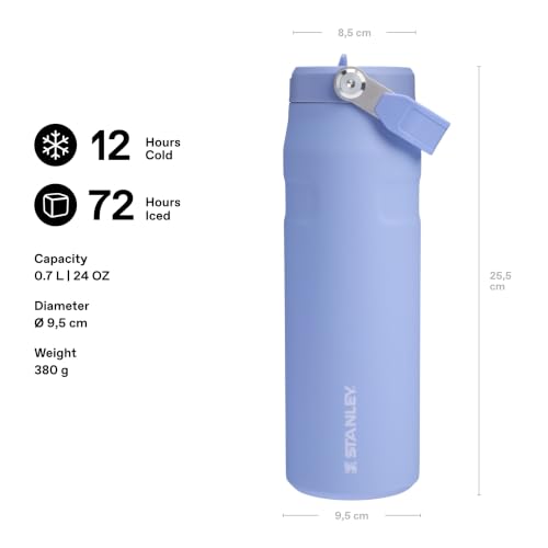 Stanley 1913 Flip Straw Trinkflasche 0.7L - Hydrangea – Ansicht 2