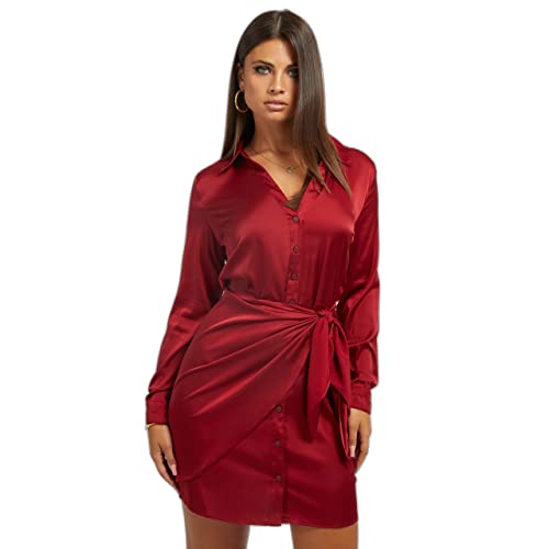 Robe Guess Alya manches longues stretch moulante femme chic