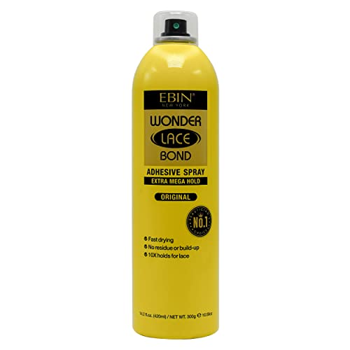Image of EBIN NEW YORK Wonder Lace Bond Adhesive Spray - Extra Mega Hold 14.2oz / 400ml