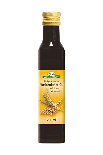 Weizenkeimöl - reich an Vitamin E 250 ml reich an Omega 3-Fettsäuren 1 Teelöffel deckt Vitamin E-Bedarf