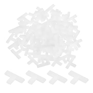 Sourcing Map T-Form Fliesen-Abstandshalter 300 Stück