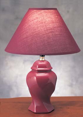 Sh Lighting Ceramic Swirl Style Jar Table Desk Lamp 15