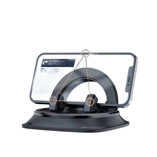 Soporte de silicona for salpicadero ideal para viajes con GPS y manos libres seguros 3