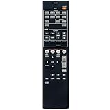 RAV463 ZA11350 Replacement Remote Control Applicable for Yamaha AV Receiver RX-V373 RX-V375 HTR-3065 HTR-3066 HT-497 YHT-399U RX-V373BL RX-V375BL HTR-3065BL HT-497BL
