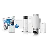 Bosch Alarmsystem L, Einbruchschutz und Brandschutz mit Kameraüberwachung (innen+außen) für Haus und Wohnung, Set inklusive Gutscheincode für 2 Monate Security+ Notfallservice gratis