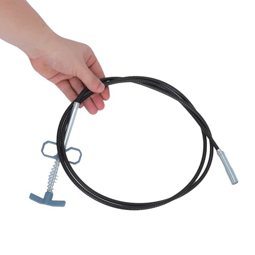 Outil de débouchage manuel flexible pour évier et siphon de cuisine - 5