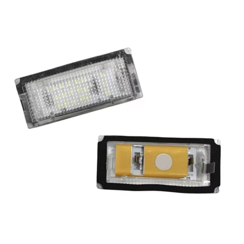 Luces Matricula Compatible Con Para 3 Series E46 5D Touring 1998 1999 2000 2001 2002 2003 2004 2005 Luz De Matrícula Con Error 51138236269 51138236854