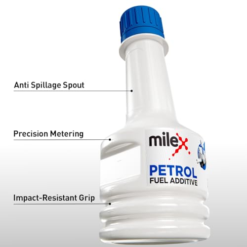 Image of Milex Petrol Fuel Additive | e20 Petrol Additive | 40 ml, Extra Mileage Booster