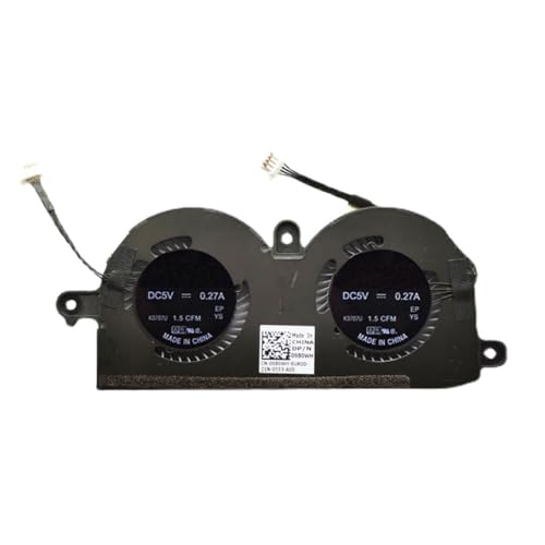 BestParts CPU Cooling Fan Replacement for Dell XPS 13 9370 9380 7390 Fits for 0980WH 980WH ND55C19-19A14 (Note: Does Not for 2-in-1 Version