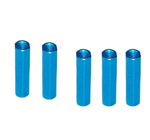 Flange nuts, hex nuts OZpJbvOibg A~jE M3 6mm-60mm }`J[ 10pbN(Blue,M3x6H5mm)