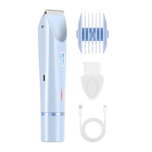 Afeitadora Eléctrica Para Mujer,Depiladora Impermeable De Doble Cabezal - Afeitadora Eléctrica Para Mujeres De 400 MAh - Para Las Zonas Intimas Las Axilas Las Piernas El Cuerpo La Piel La Belleza