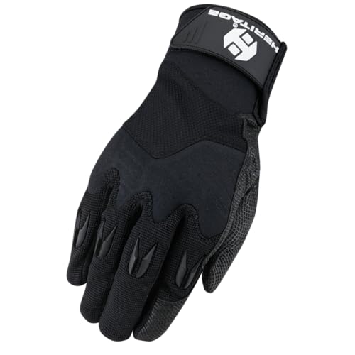 Heritage Performance Gloves, Polo Pro Glove, Size 6, Black