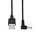 Produktbild chenyang USB 2.0 auf 3.5x1.35mm DC 5V Netzstecker 90 Grad rechtwinkliges Kabel 1.0M