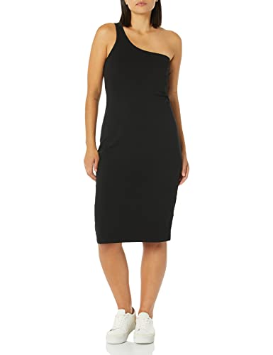 DKNY Damen DP2D4669-blk-x-klein Lässiges Kleid, Schwarz, X-Klein